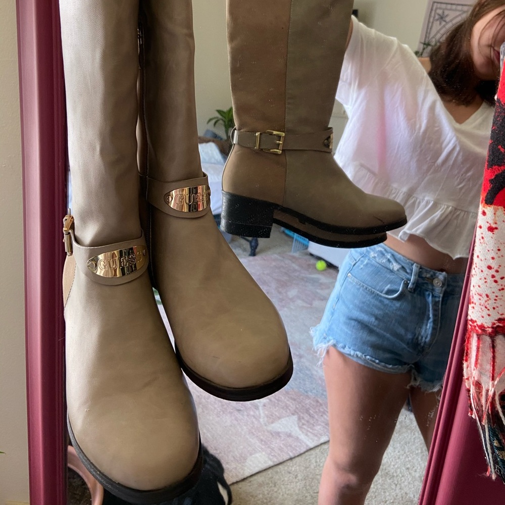 GUESS Knee High Boots